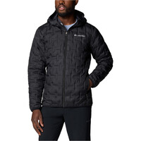 Columbia chaqueta outdoor hombre Delta Ridge II Down Hooded Jacket vista frontal