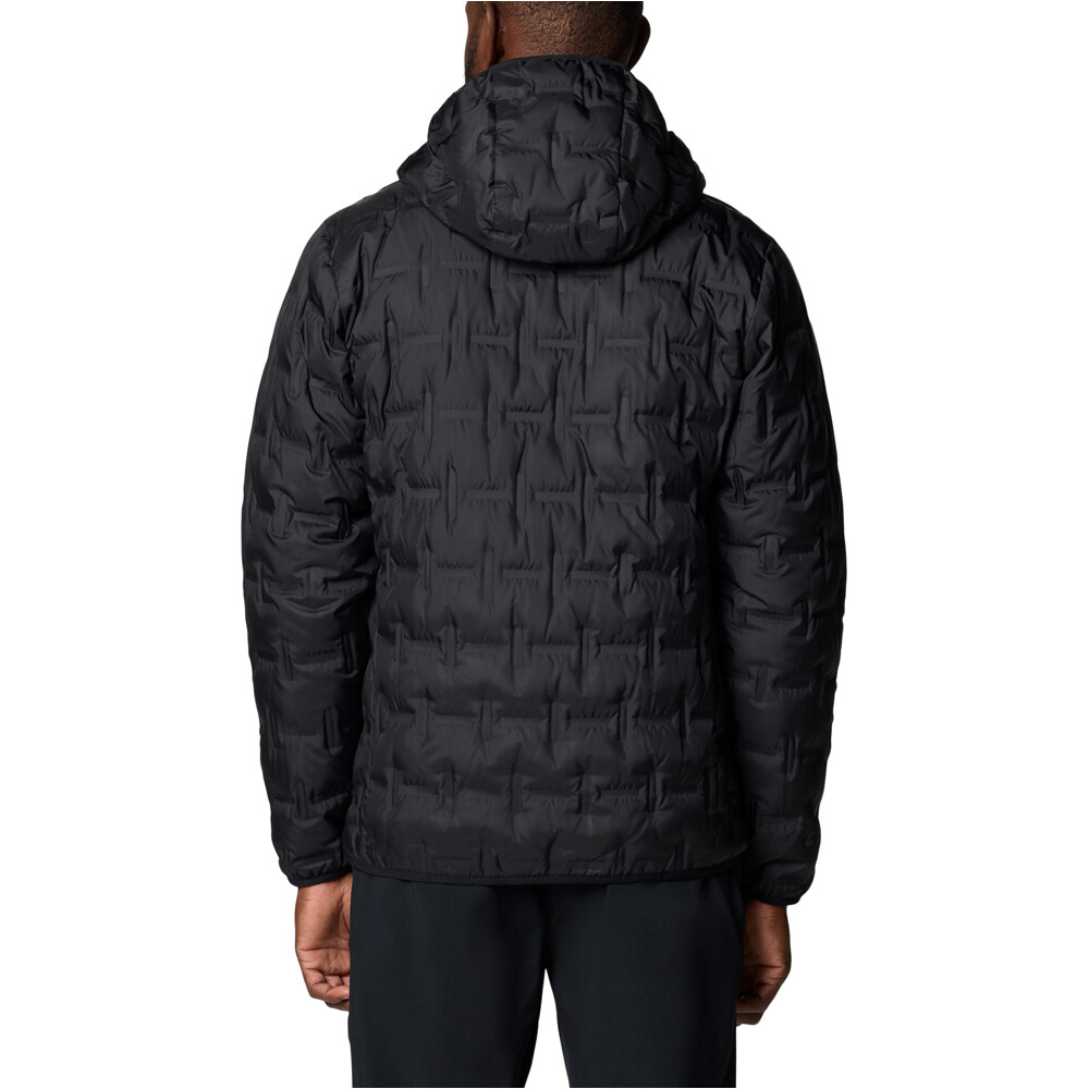 Columbia chaqueta outdoor hombre Delta Ridge II Down Hooded Jacket vista trasera