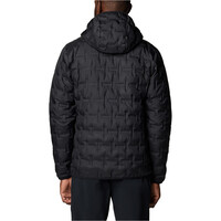Columbia chaqueta outdoor hombre Delta Ridge II Down Hooded Jacket vista trasera