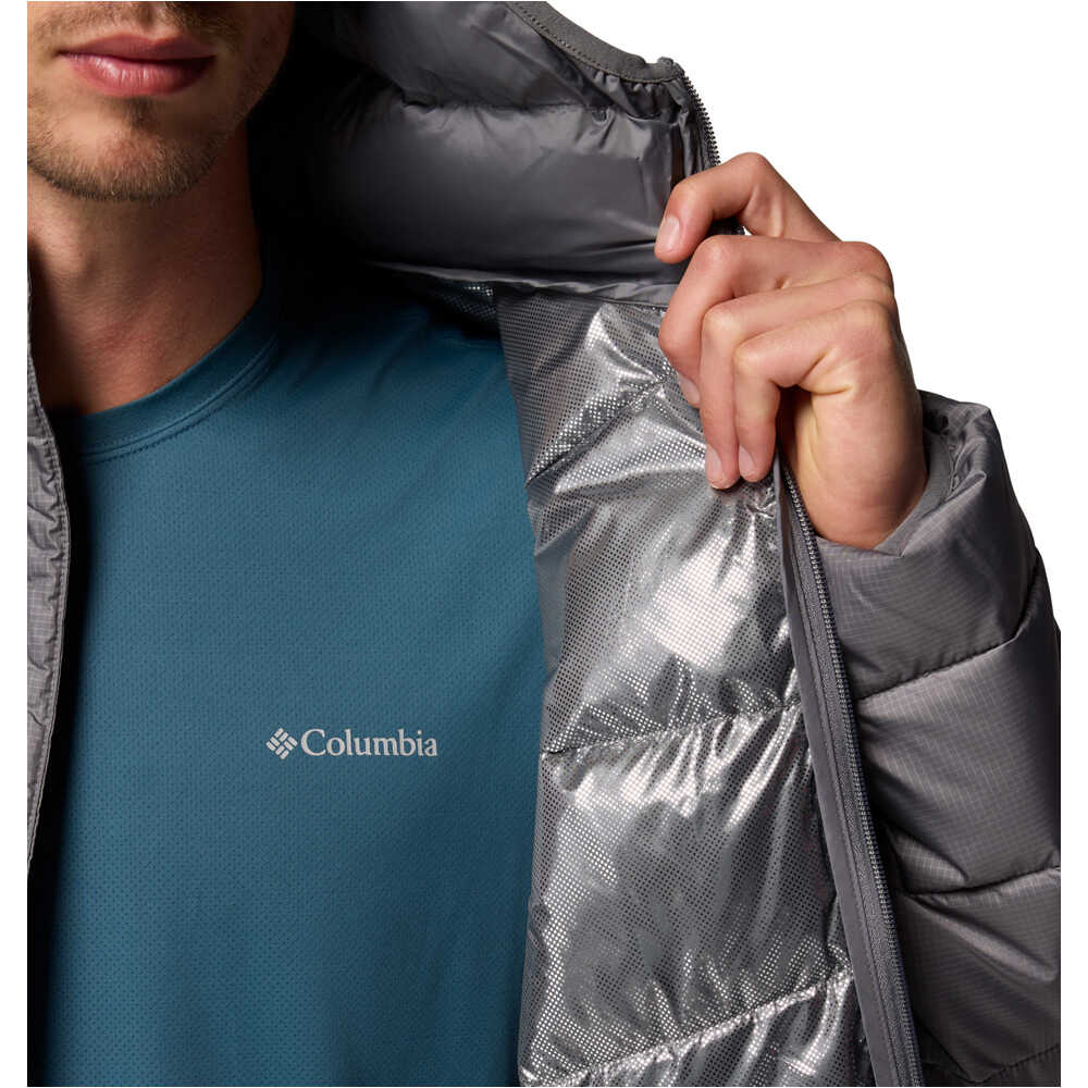 Columbia chaqueta outdoor hombre Fivemile Butte II Hooded Jacket vista detalle