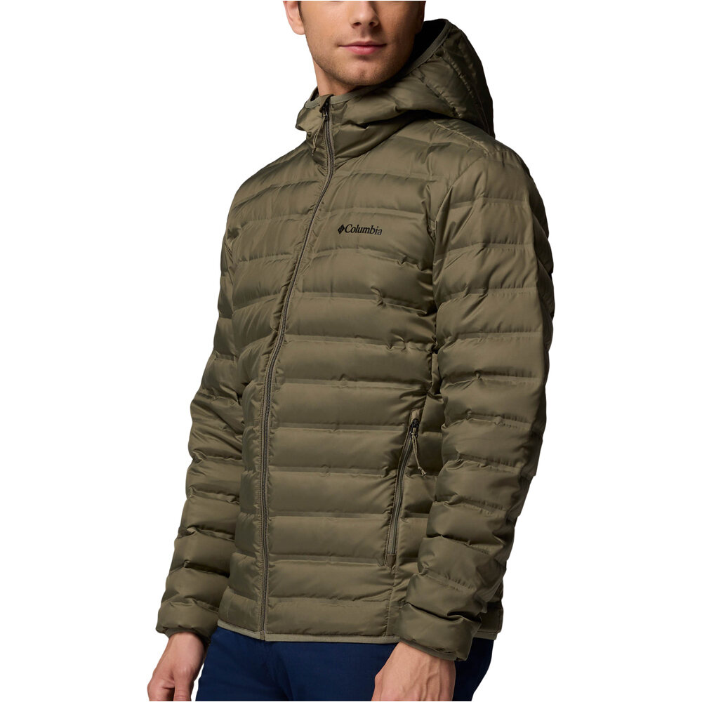 Columbia chaqueta outdoor hombre Lake 22 II Down Hooded Jacket vista detalle