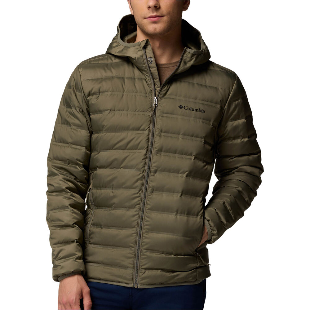 Columbia chaqueta outdoor hombre Lake 22 II Down Hooded Jacket vista frontal