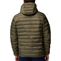 Columbia chaqueta outdoor hombre Lake 22 II Down Hooded Jacket vista trasera