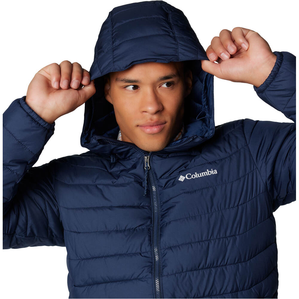 Columbia chaqueta outdoor hombre Powder Lite II Hooded Jacket 04