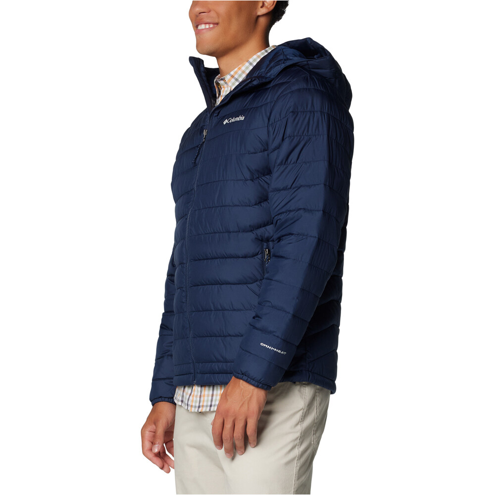 Columbia chaqueta outdoor hombre Powder Lite II Hooded Jacket vista detalle