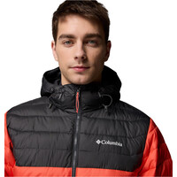 Columbia chaqueta outdoor hombre Powder Lite II Hooded Jacket vista detalle