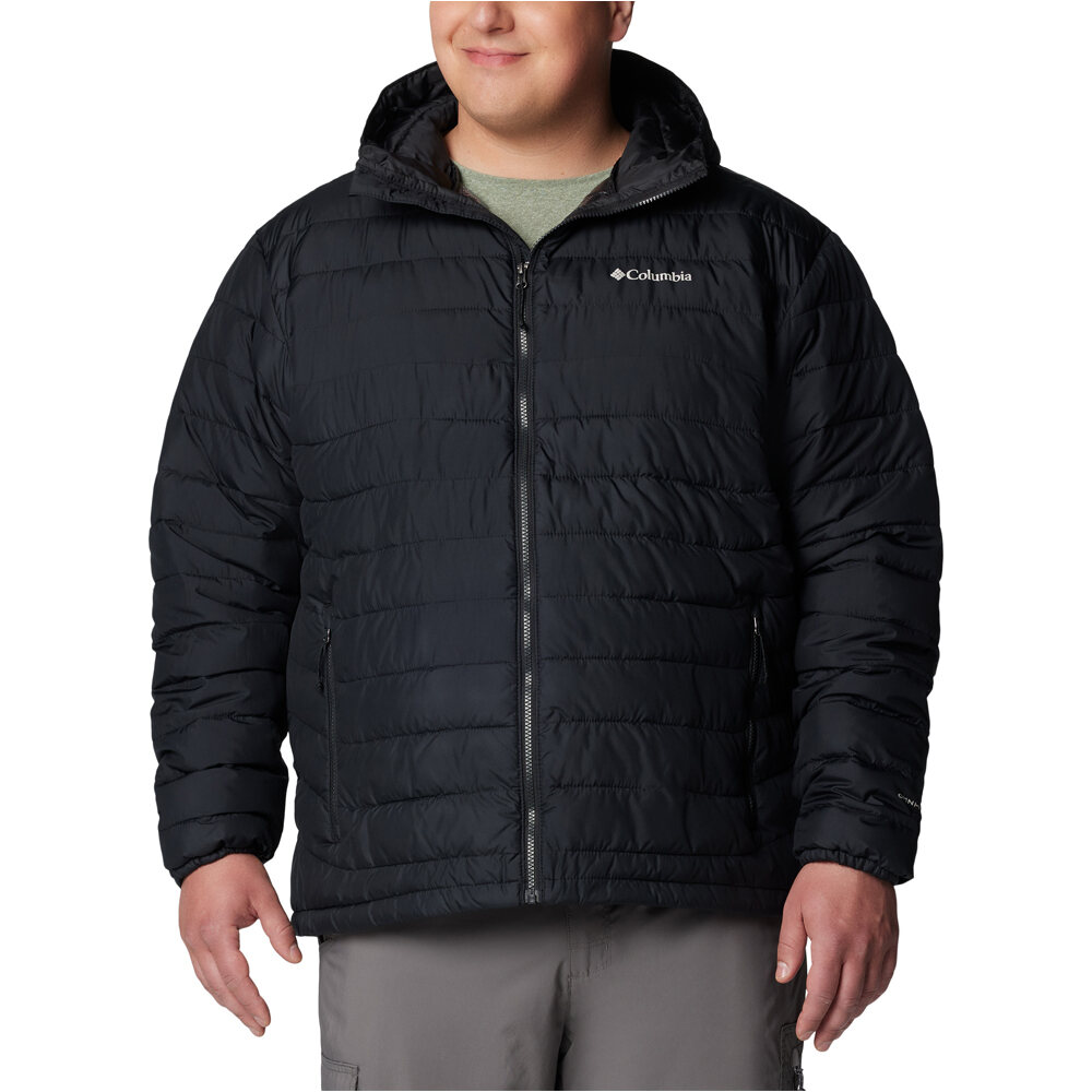 Columbia chaqueta outdoor hombre Powder Lite II Hooded Jacket vista frontal