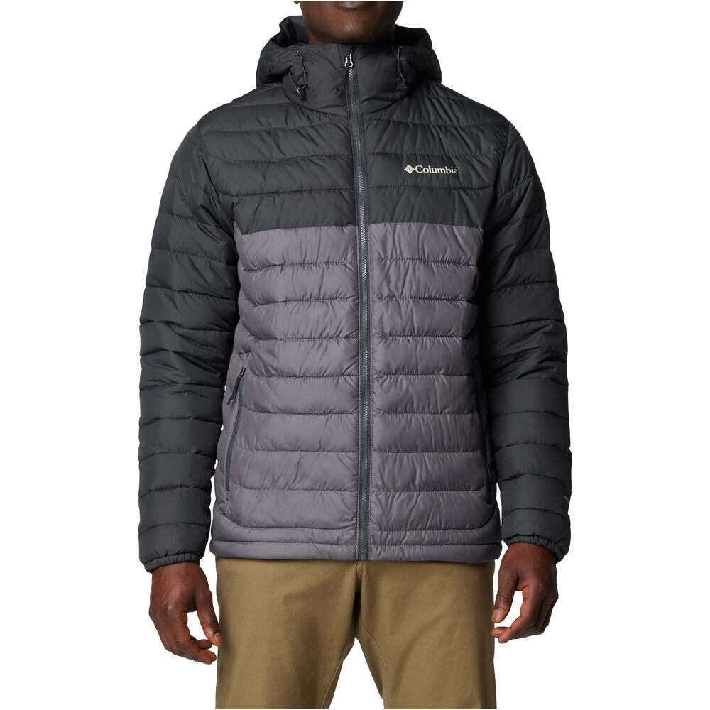 Columbia chaqueta outdoor hombre Powder Lite II Hooded Jacket vista frontal