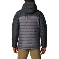 Columbia chaqueta outdoor hombre Powder Lite II Hooded Jacket vista trasera