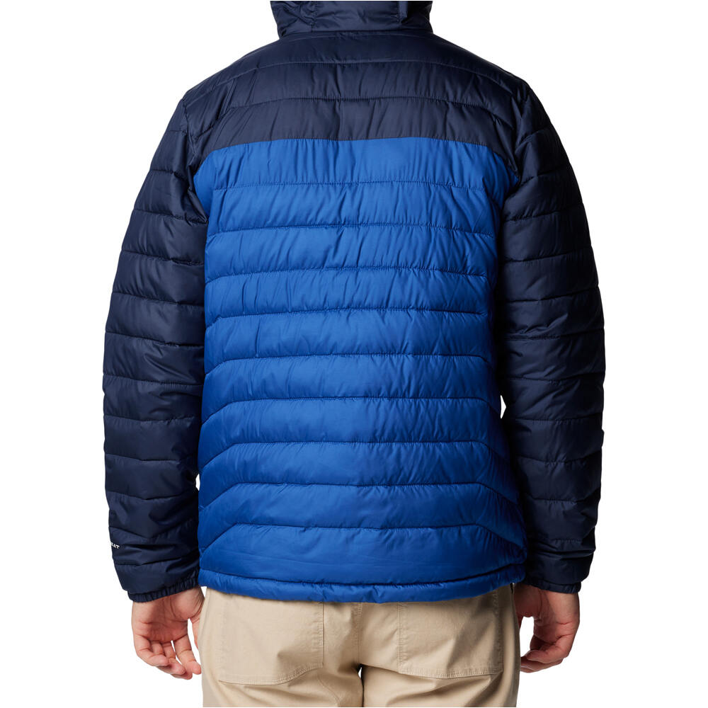 Columbia chaqueta outdoor hombre Powder Lite II Hooded Jacket vista trasera
