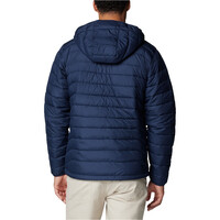 Columbia chaqueta outdoor hombre Powder Lite II Hooded Jacket vista trasera