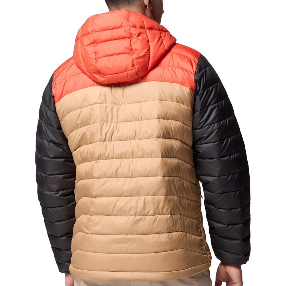 Columbia chaqueta outdoor hombre Powder Lite II Hooded Jacket vista trasera