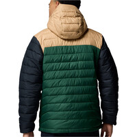 Columbia chaqueta outdoor hombre Powder Lite II Hooded Jacket vista trasera