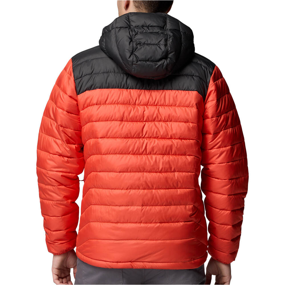 Columbia chaqueta outdoor hombre Powder Lite II Hooded Jacket vista trasera