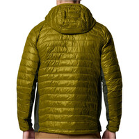 Columbia chaqueta outdoor hombre Powder Pass Hybrid Hooded Jacket vista trasera