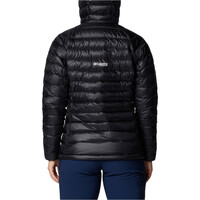 Columbia chaqueta outdoor mujer Arctic Crest Down Hooded Jacket vista trasera