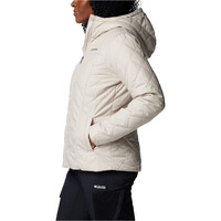 Columbia chaqueta outdoor mujer Copper Crest II Hooded Jacket vista detalle