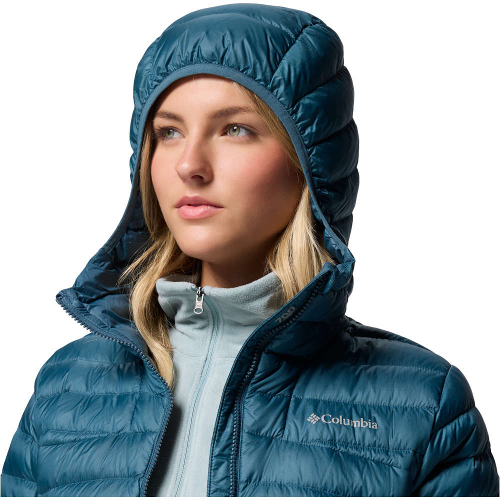 Columbia chaqueta outdoor mujer Corelite Down Hooded Jacket 06