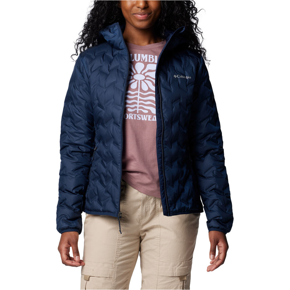 Columbia chaqueta outdoor mujer Delta Ridge II Down Hooded Jacket 04