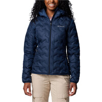 Columbia chaqueta outdoor mujer Delta Ridge II Down Hooded Jacket vista frontal