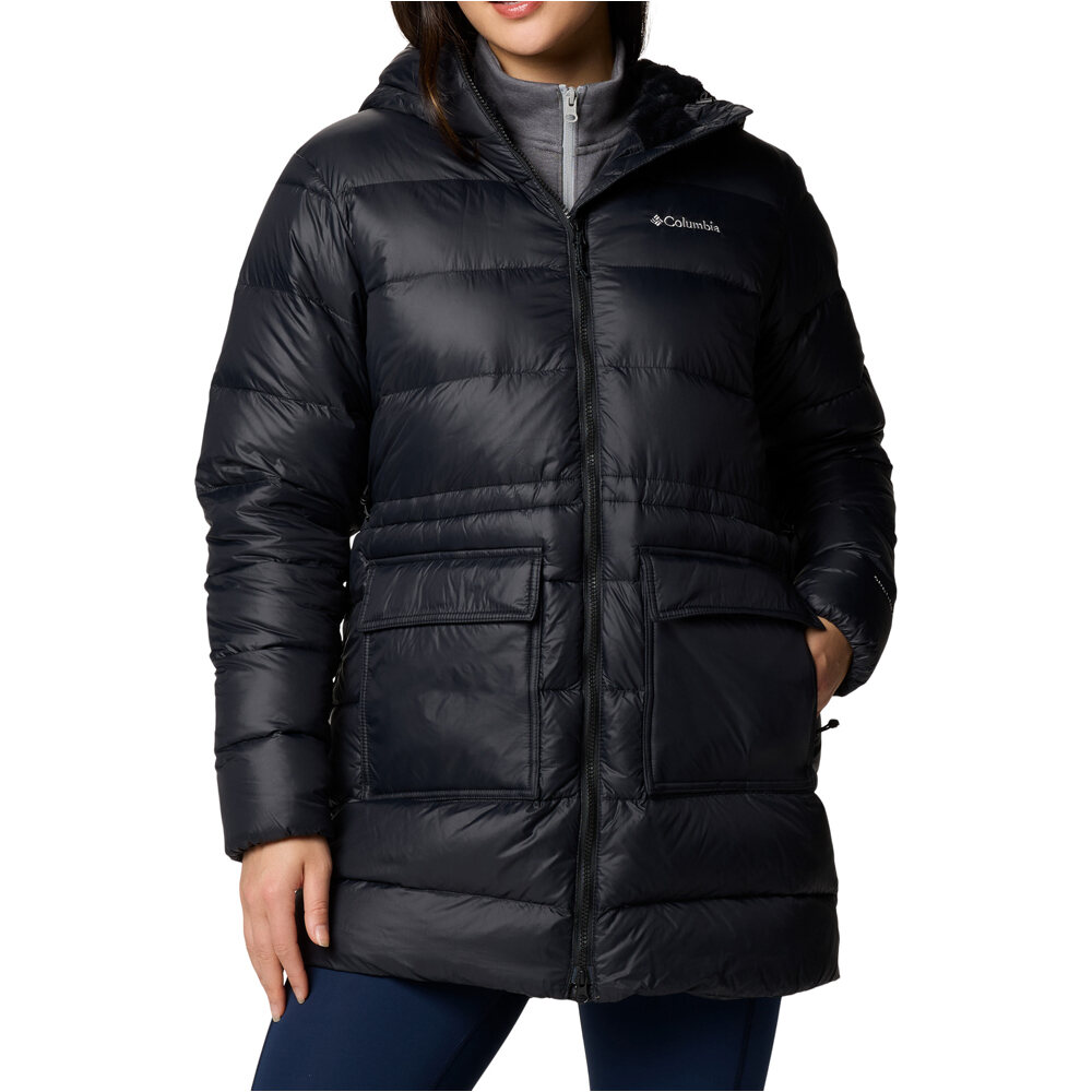 Columbia chaqueta outdoor mujer Harmony Falls Mid Down Jacket vista frontal