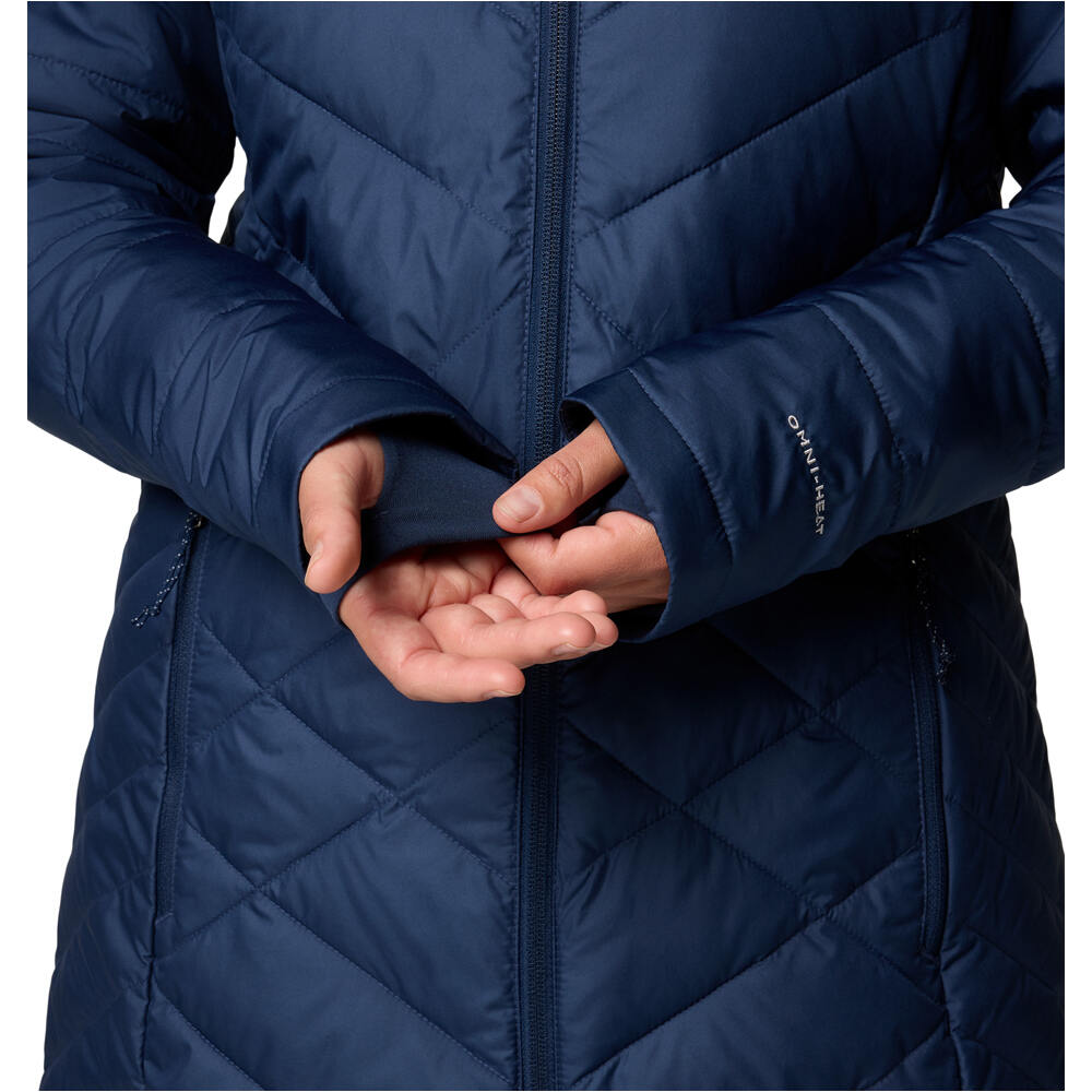Columbia chaqueta outdoor mujer Heavenly Long Hooded Jacket 04