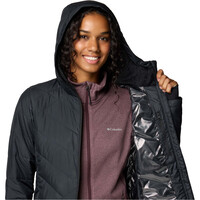 Columbia chaqueta outdoor mujer Heavenly Long Hooded Jacket 05