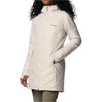 Columbia chaqueta outdoor mujer Heavenly Long Hooded Jacket vista detalle