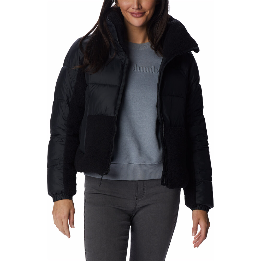 Columbia chaqueta outdoor mujer Leadbetter Point II Sherpa Hybrid 03