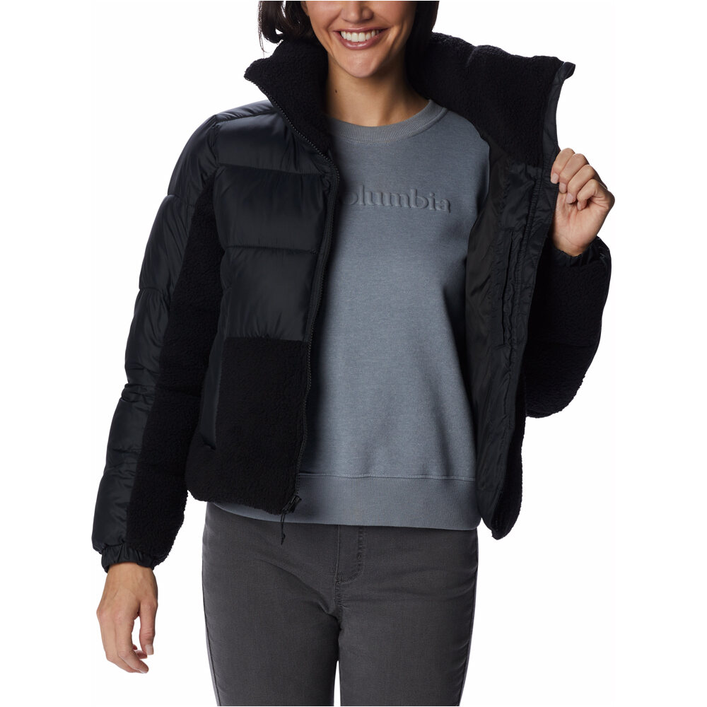 Columbia chaqueta outdoor mujer Leadbetter Point II Sherpa Hybrid 04