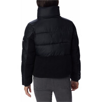 Columbia chaqueta outdoor mujer Leadbetter Point II Sherpa Hybrid vista trasera