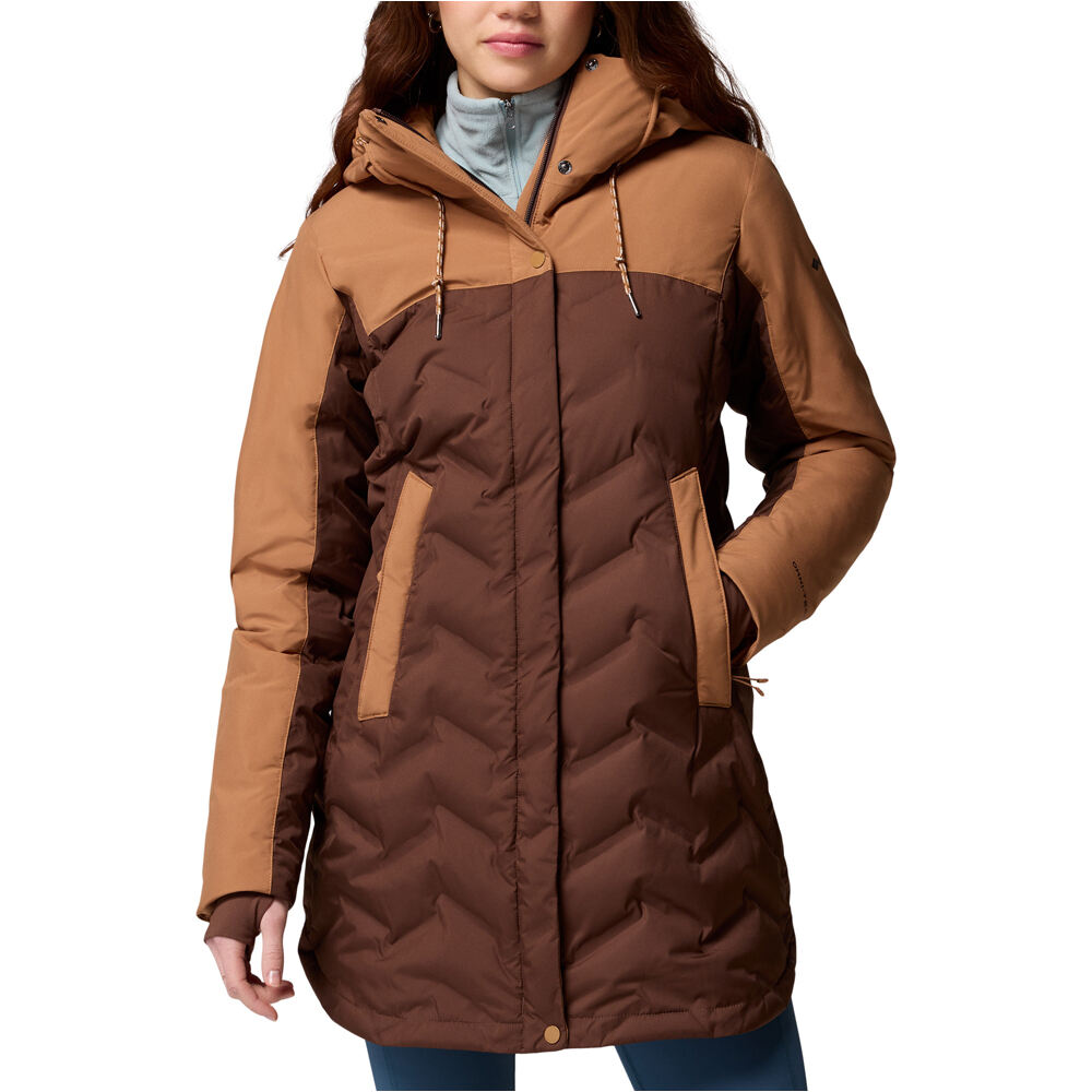 Columbia chaqueta outdoor mujer Mountain Croo III Mid Down Jacket vista frontal
