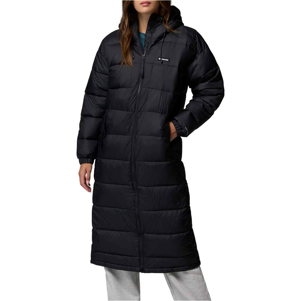 Columbia chaqueta outdoor mujer Pike Lake  III Long Jacket vista frontal
