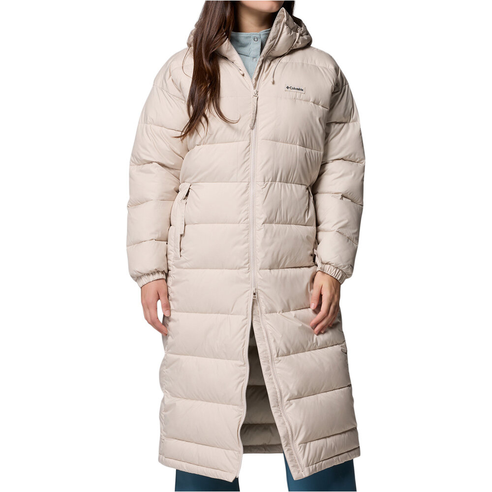 Columbia chaqueta outdoor mujer Pike Lake  III Long Jacket vista frontal
