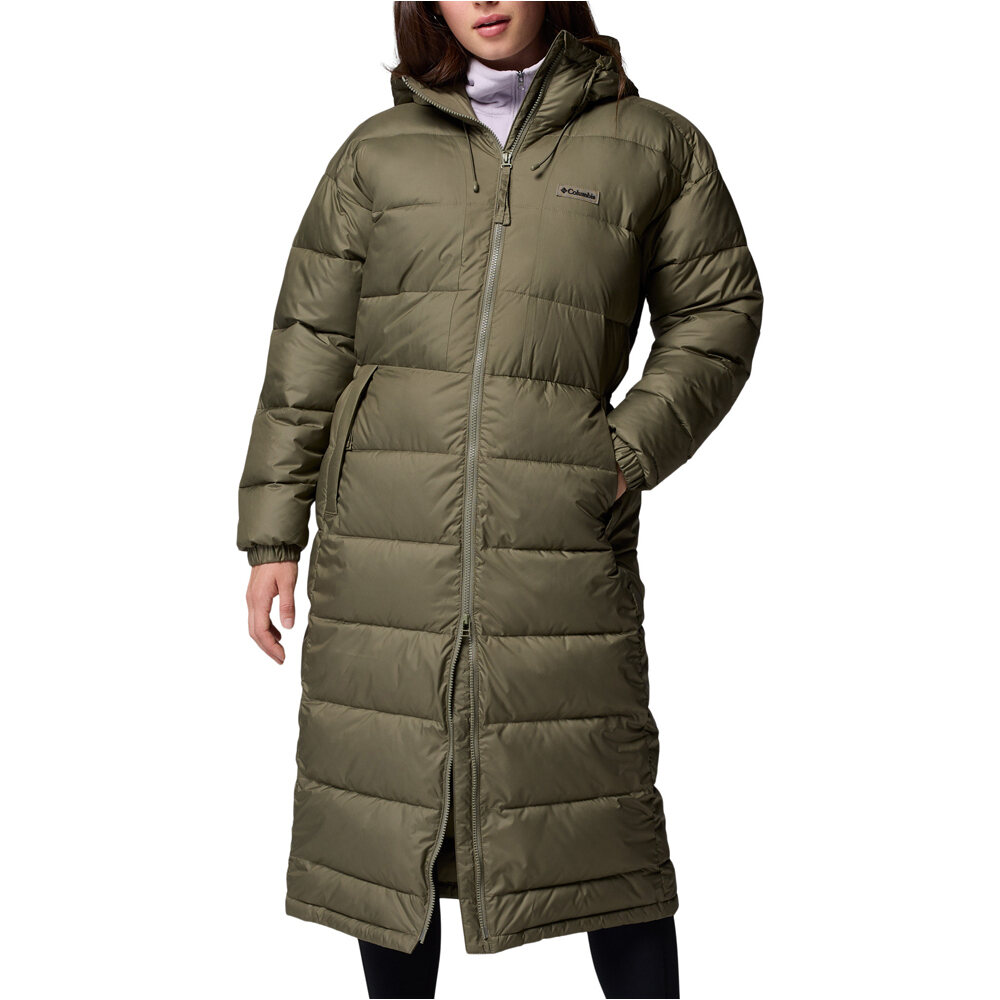 Columbia chaqueta outdoor mujer Pike Lake  III Long Jacket vista frontal