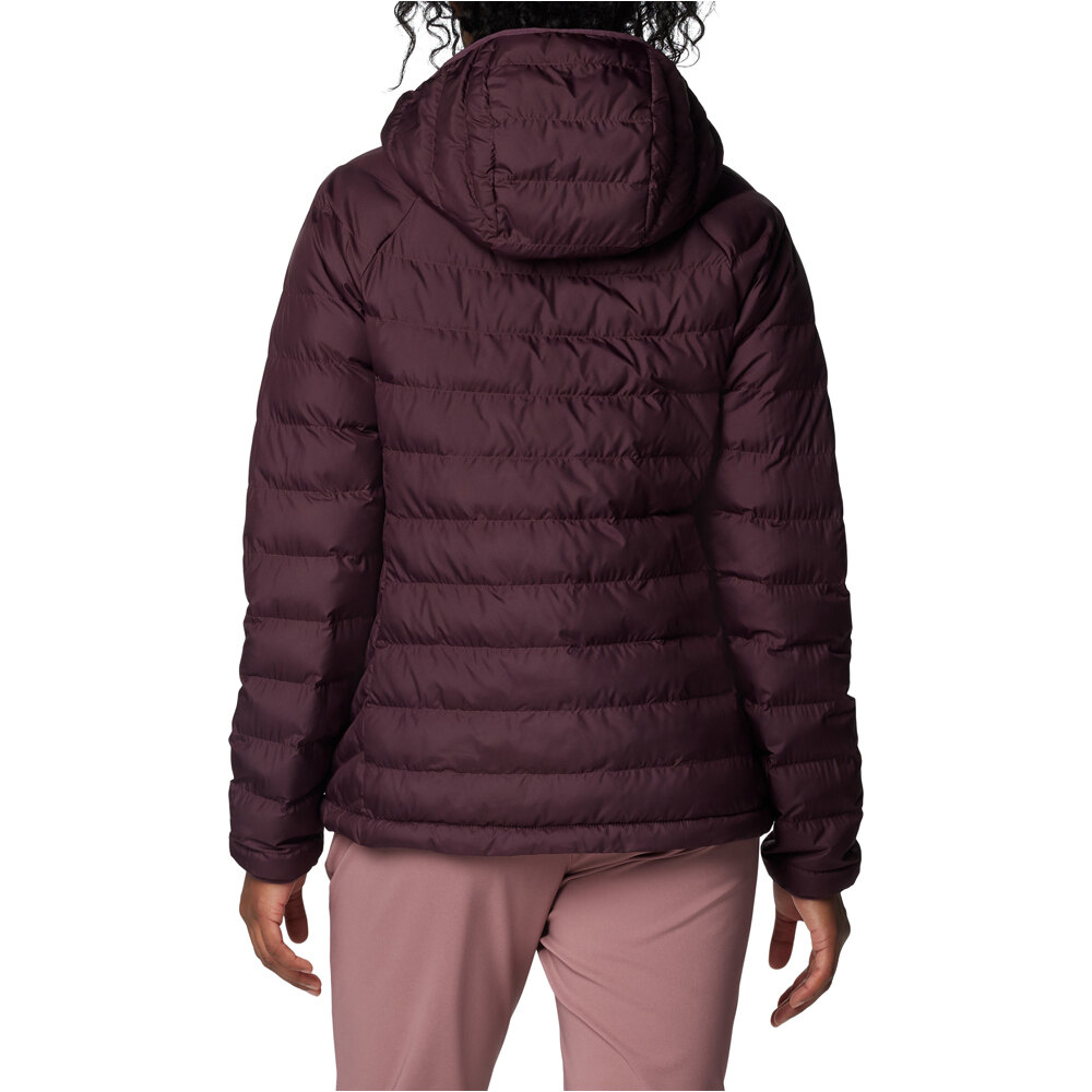 Columbia chaqueta outdoor mujer Powder Lite II Hooded Jacket vista trasera