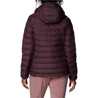 Columbia chaqueta outdoor mujer Powder Lite II Hooded Jacket vista trasera