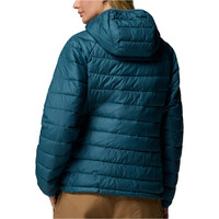 Columbia chaqueta outdoor mujer Powder Lite  II Hooded Jacket vista trasera