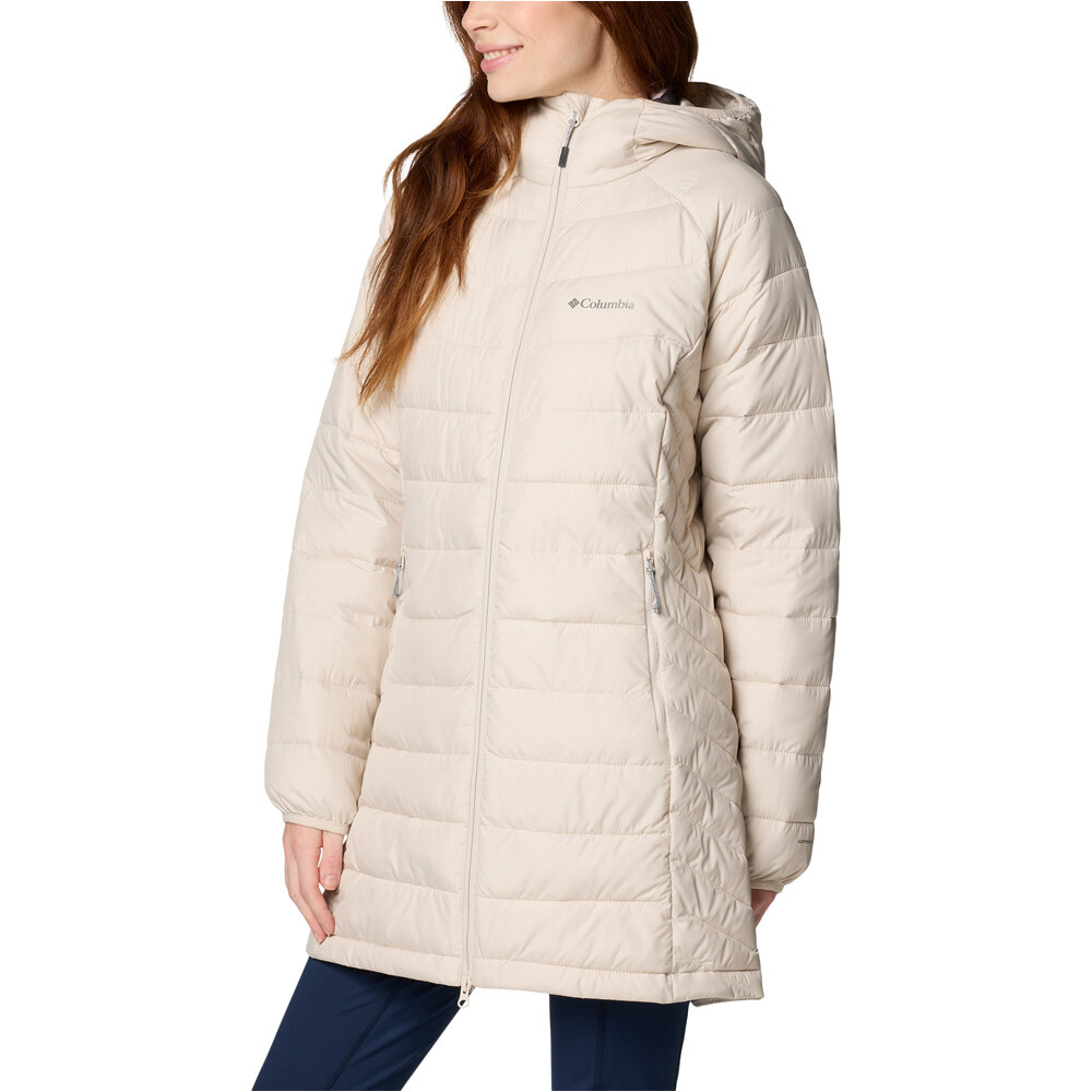 Columbia chaqueta outdoor mujer Powder Lite II Mid Jacket vista detalle