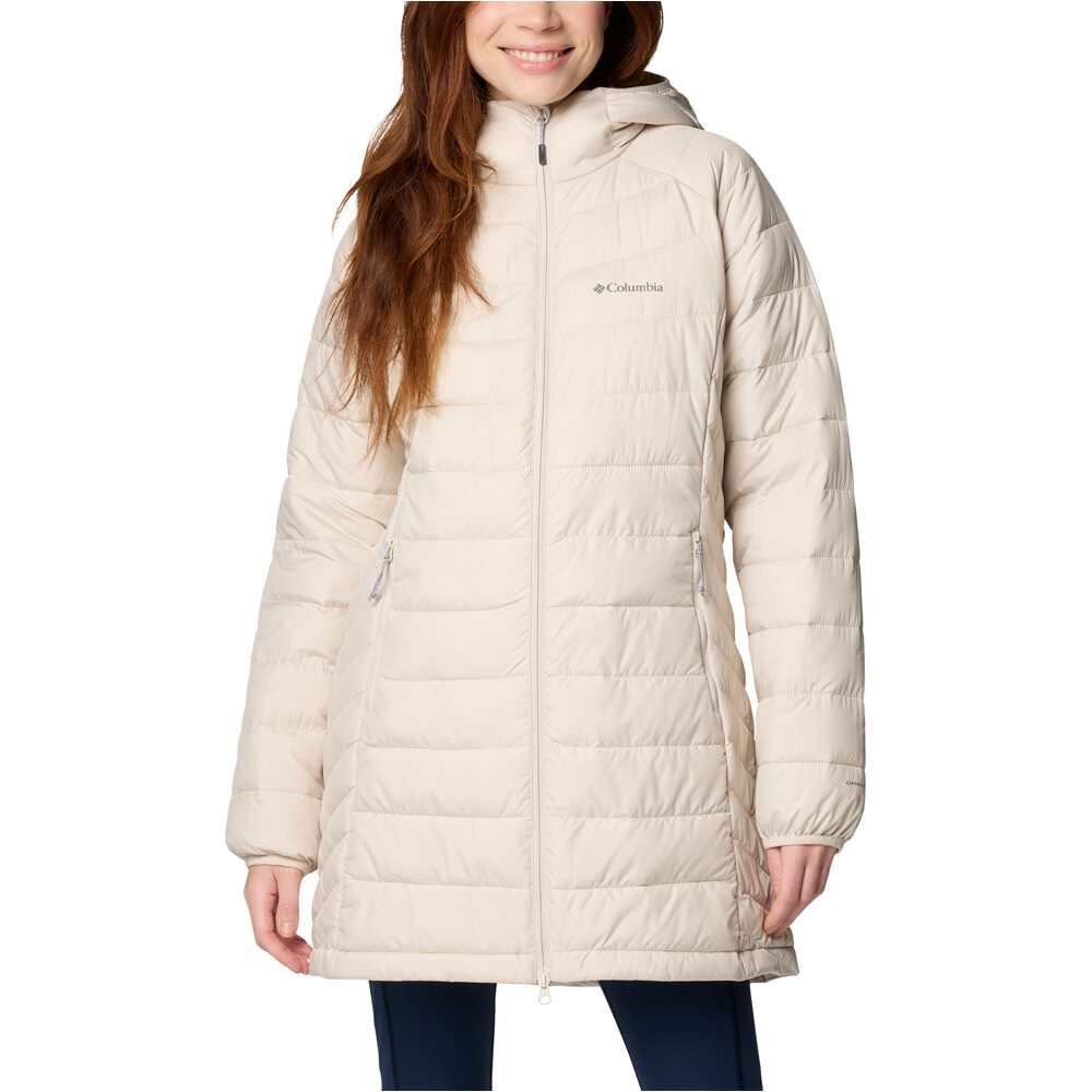 Columbia chaqueta outdoor mujer Powder Lite II Mid Jacket vista frontal
