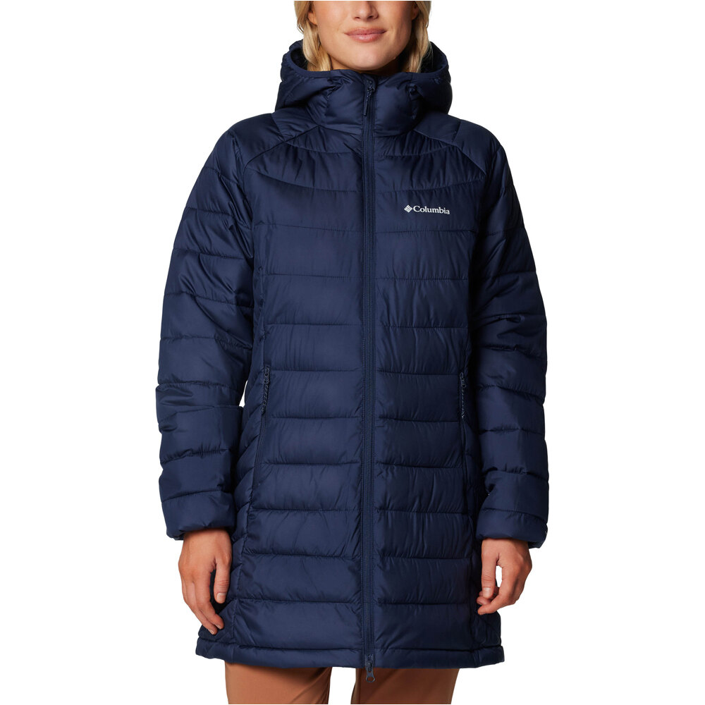 Columbia chaqueta outdoor mujer Powder Lite II Mid Jacket vista frontal