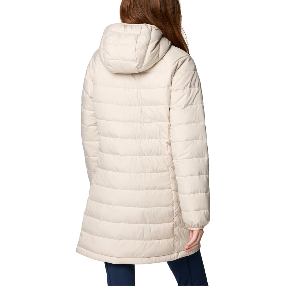 Columbia chaqueta outdoor mujer Powder Lite II Mid Jacket vista trasera