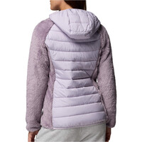 Columbia chaqueta outdoor mujer Powder Lite II Sherpa Hybrid Jacket vista trasera