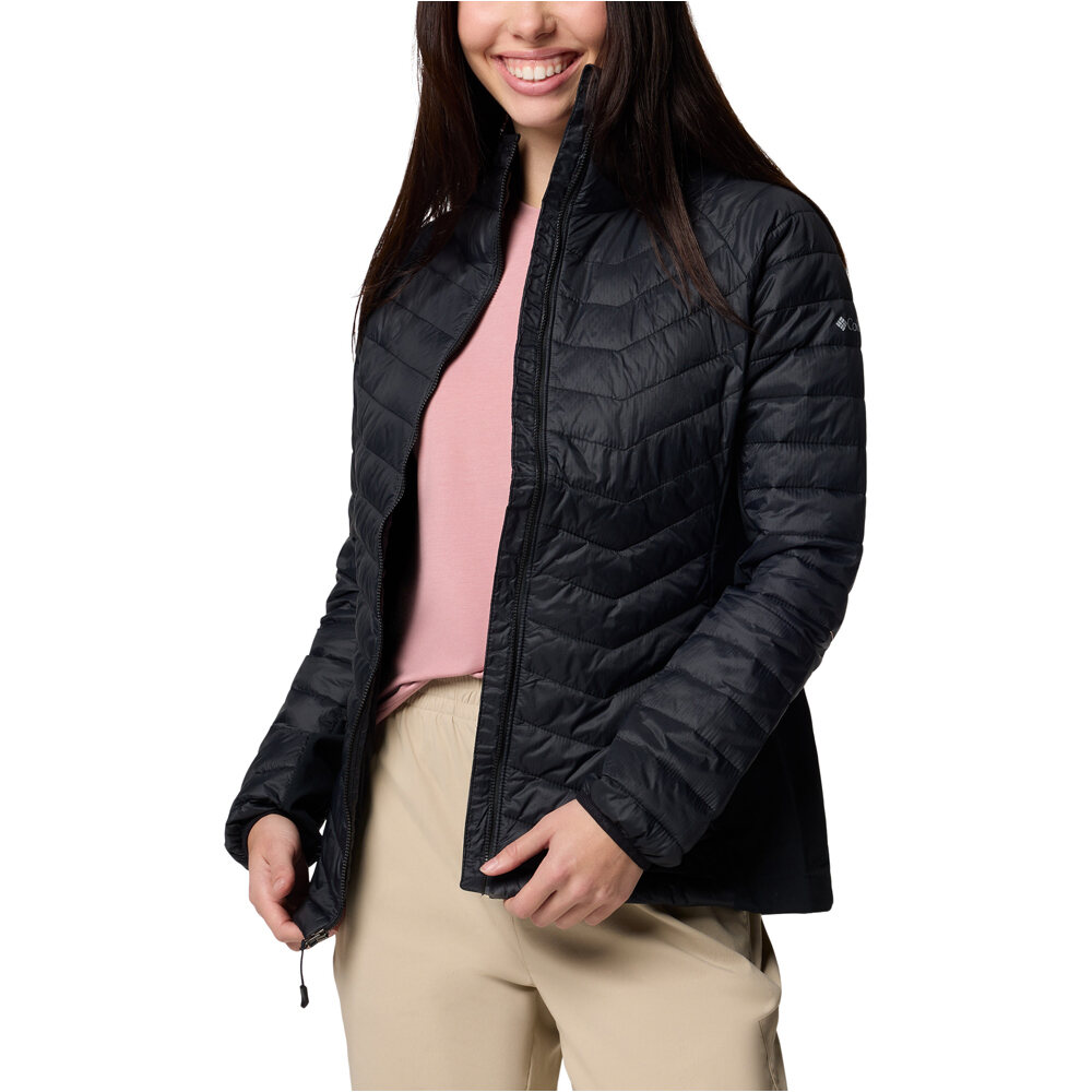 Columbia chaqueta outdoor mujer Powder Pass II Hybrid Hooded Jacket 03