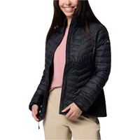 Columbia chaqueta outdoor mujer Powder Pass II Hybrid Hooded Jacket 03