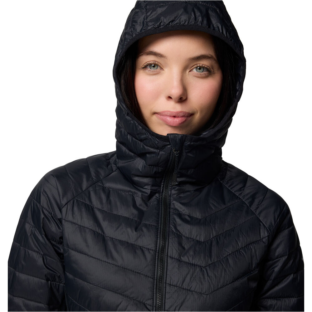 Columbia chaqueta outdoor mujer Powder Pass II Hybrid Hooded Jacket 04