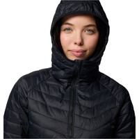 Columbia chaqueta outdoor mujer Powder Pass II Hybrid Hooded Jacket 04