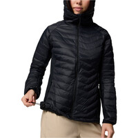 Columbia chaqueta outdoor mujer Powder Pass II Hybrid Hooded Jacket 05