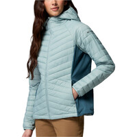 Columbia chaqueta outdoor mujer Powder Pass III Hybrid Hdd Jkt 03