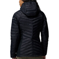 Columbia chaqueta outdoor mujer Powder Pass III Hybrid Hdd Jkt vista trasera